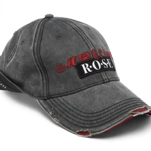 마틴로즈[martine rose] 롤백 캡 워시드 그레이